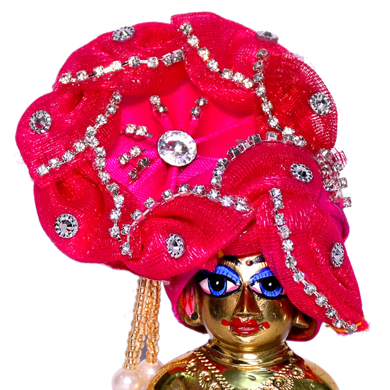 Rani Stone Work Laddu Gopal Pugree